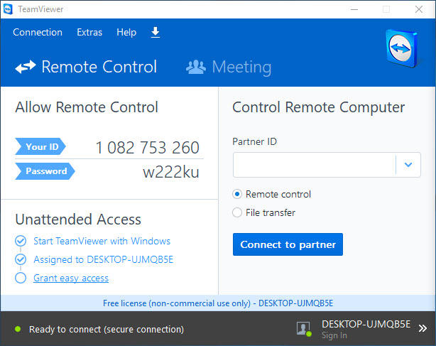free download of teamviewer for windows 10