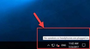 Fix: "No Speakers or Headphones Are Plugged in" Problem on Windows 10