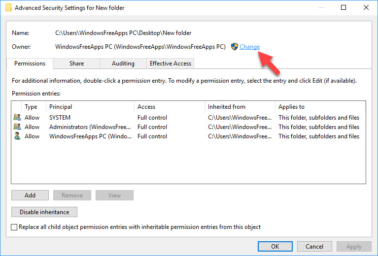FIX: Failed To Enumerate Objects In The Container. Access Is Denied In Windows 10 - 2