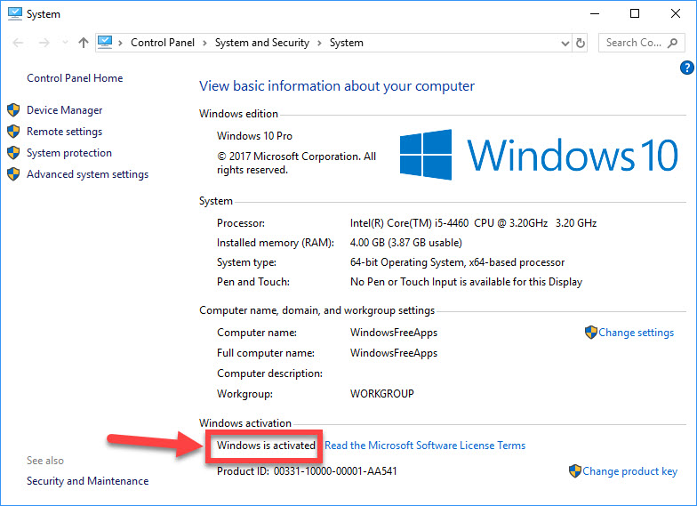 how find windows 10 product key surface pro