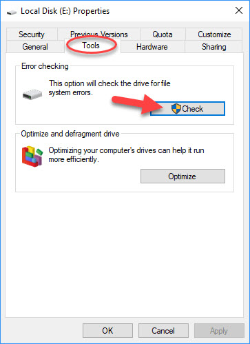 Fix Windows Detected A Hard Disk Problem in Windows 10 - 2