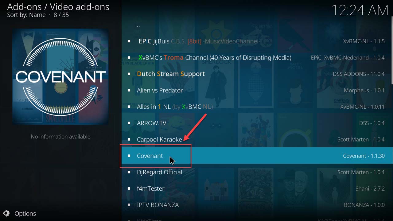 Настройка kodi на windows