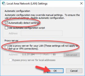 Use a proxy server for your LAN