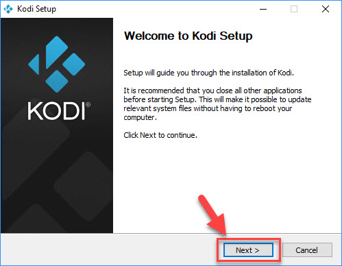 how to install kodi on windows 10