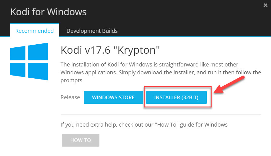 kodi download for windows 10