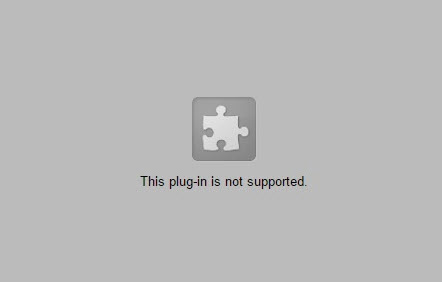 How To Fix This Plugin is Not Supported Error on Google Chrome