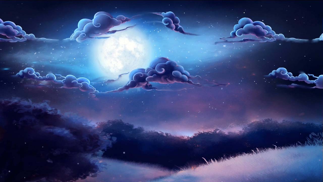 Cloudy Night Sky Live Wallpaper Windows 10 - Windows 10 Free Apps