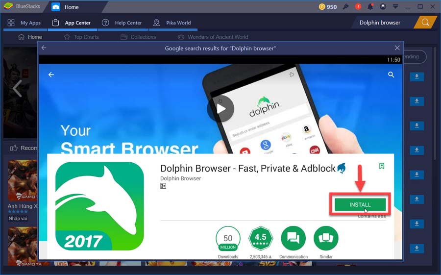 dolphin browser for windows 10