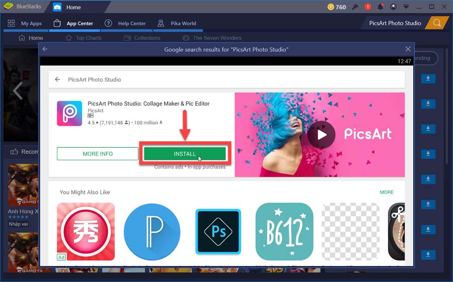 picsart for windows free download