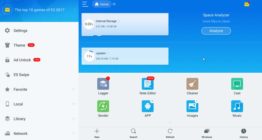 Es file explorer как пользоваться