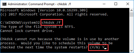 FIX: File System Error (-2018375670) on Windows 10
