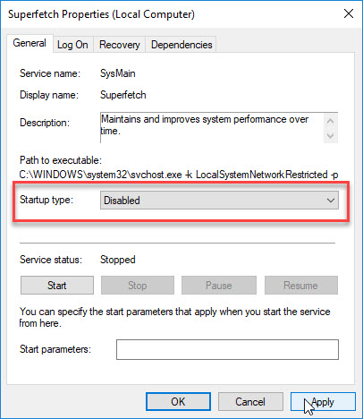 How To Disable Superfetch In Windows 10 - 1