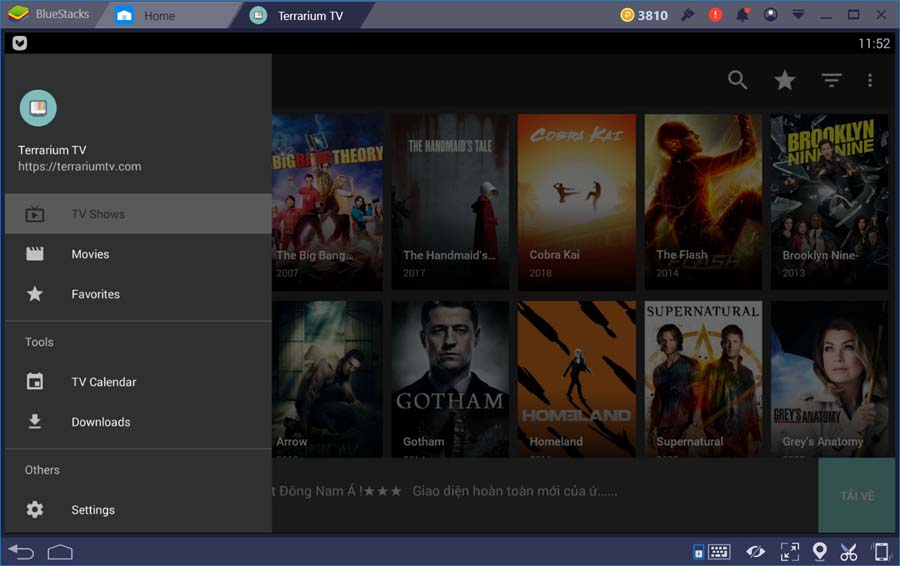 best android emulator for windows 10 pc to run terrarium tv