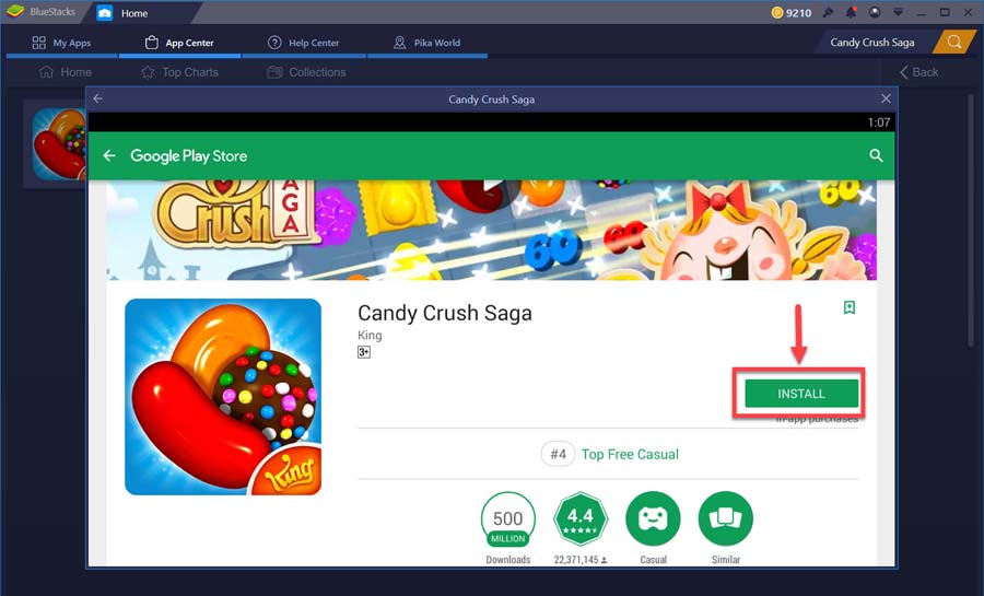 Download Candy Crush SAGA for PC