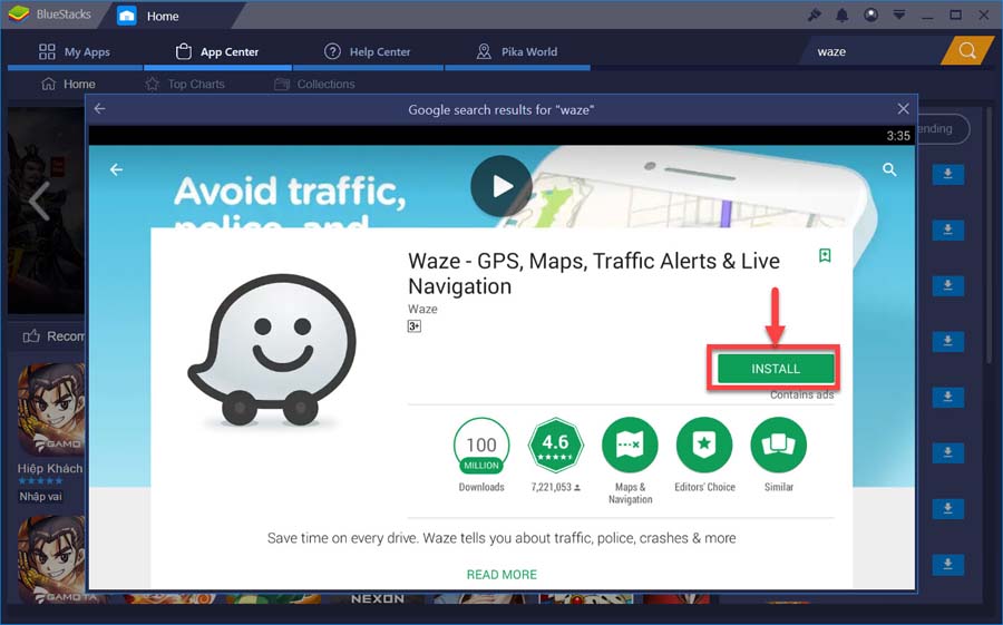 download and install waze for pc