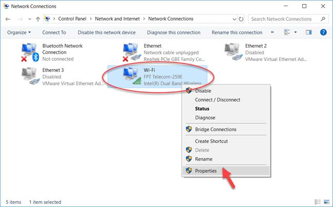 Fix "No Internet, secured" Error on Windows 10