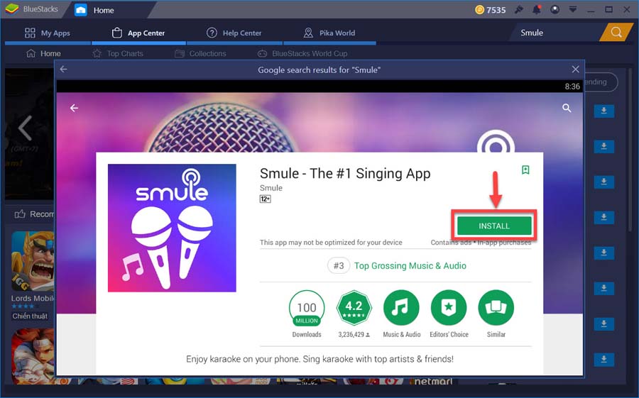 is the smule app available for mac books