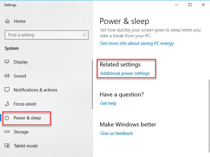 Fix Windows 10 Shuts Down Instead of Sleep - 1