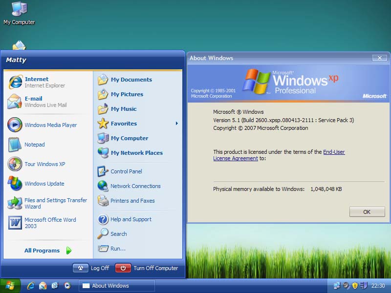 Windows XP SP3 ISO Full Version Free Download