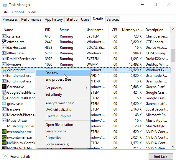 Task Explorer 1.5.3 download the last version for windows