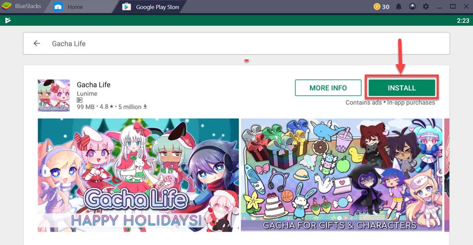 gacha life download free pc