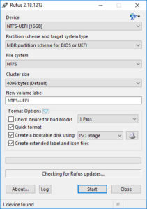 rufus create bootable usb windows 7 without a cd
