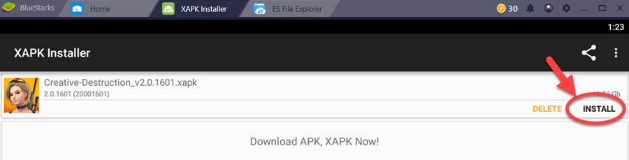 Install XAPK on PC With BlueStacks