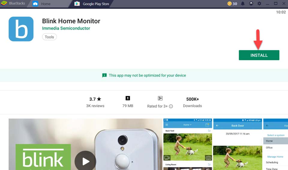 download blink home monitor