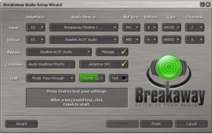 noise reduction on breakaway audio enhancer