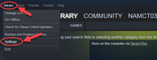 How To Share Games on Steam - 1