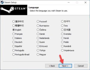 steam setup download for windows 10