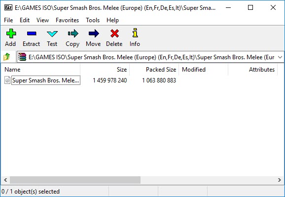 super smash bros melee iso zip file