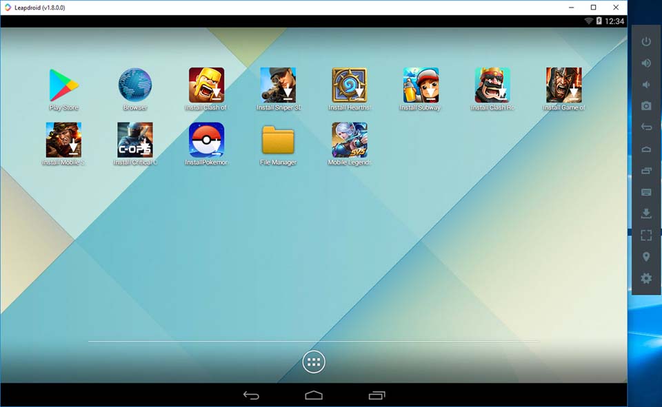 LeapDroid emulator