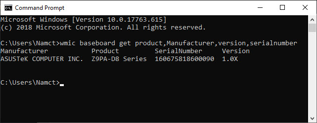 How To Find Motherboard Model Number in Windows 10