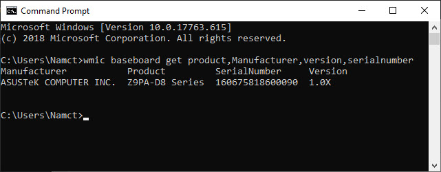 motherboard manuals model number