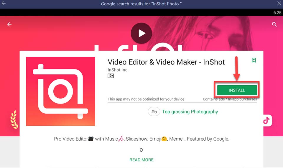 inshot app available for mac