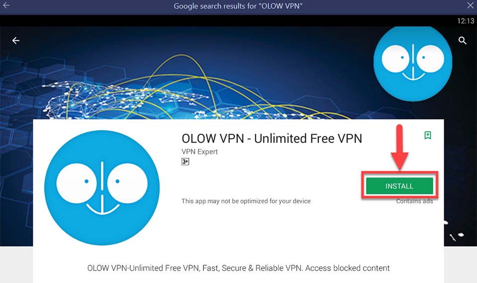 Download and Install OLOW VPN For PC (Windows 10/8/7 and Mac)