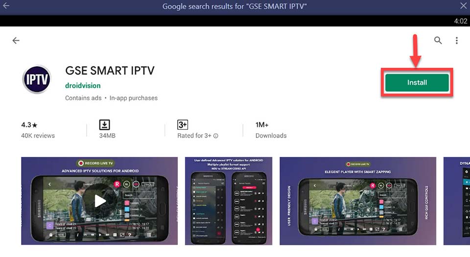 Download and Install GSE Smart IPTV For PC (Windows 10/8/7 and Mac)