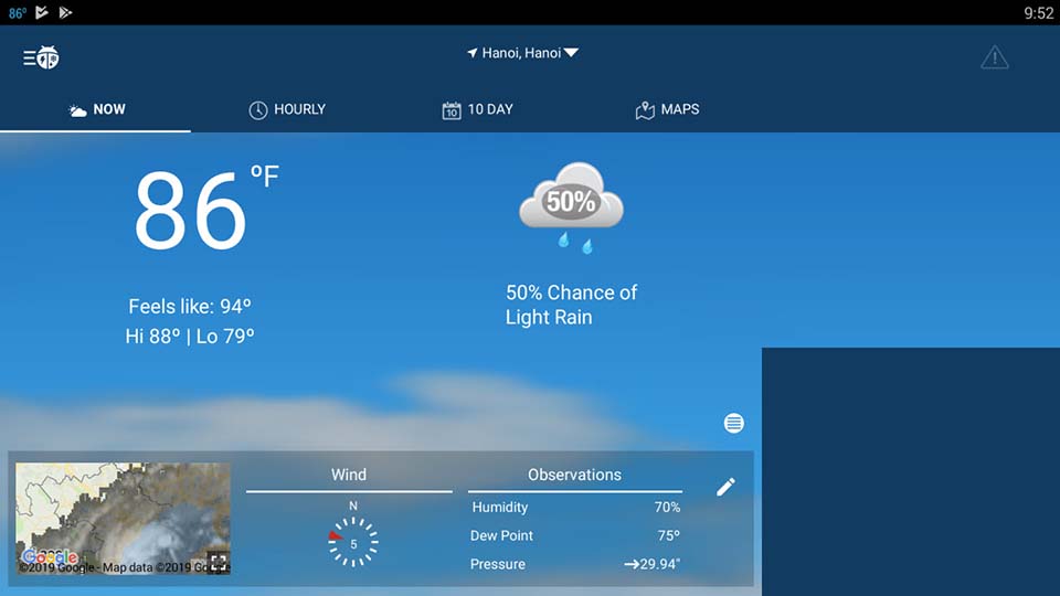 Weather by WeatherBug for Windows 10