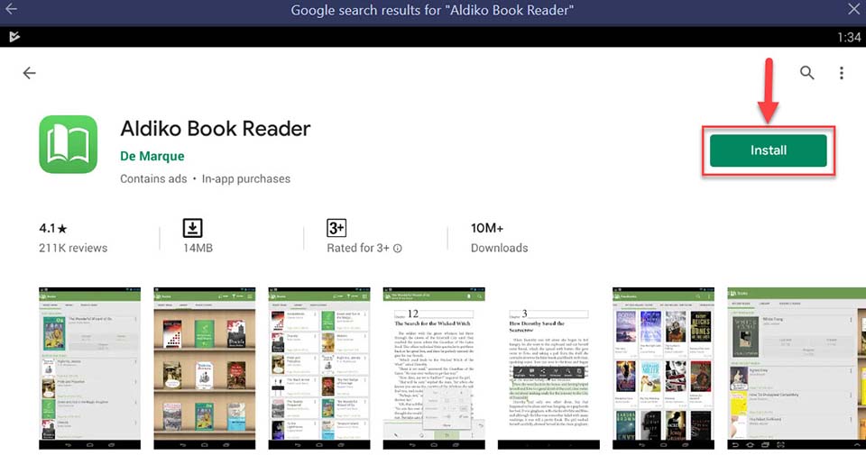 Download and Install Aldiko Book Reader For PC (Windows 10/8/7 and Mac)