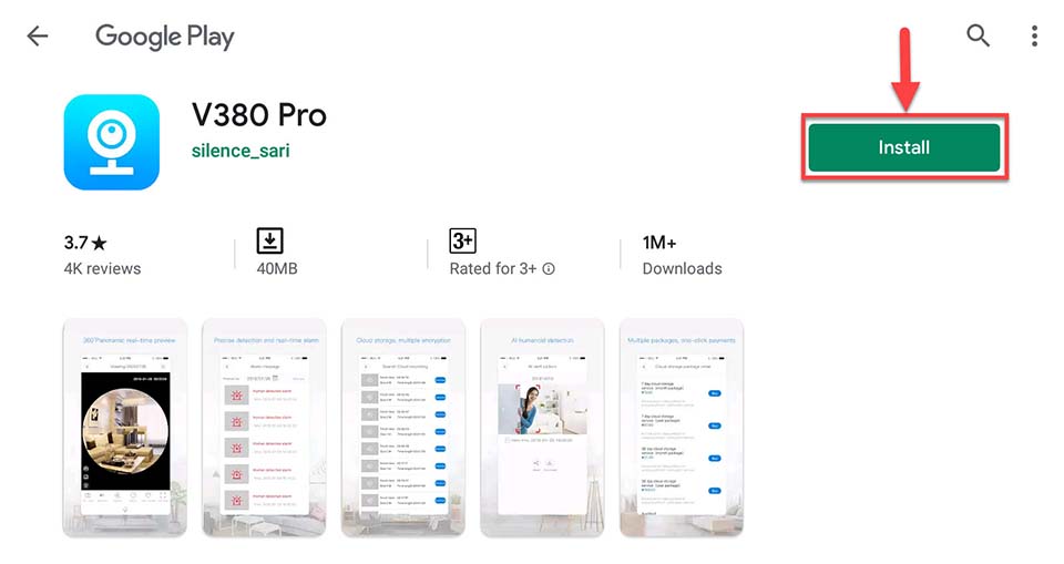 Download and Install V380 Pro For PC (Windows 10/8/7 and Mac)