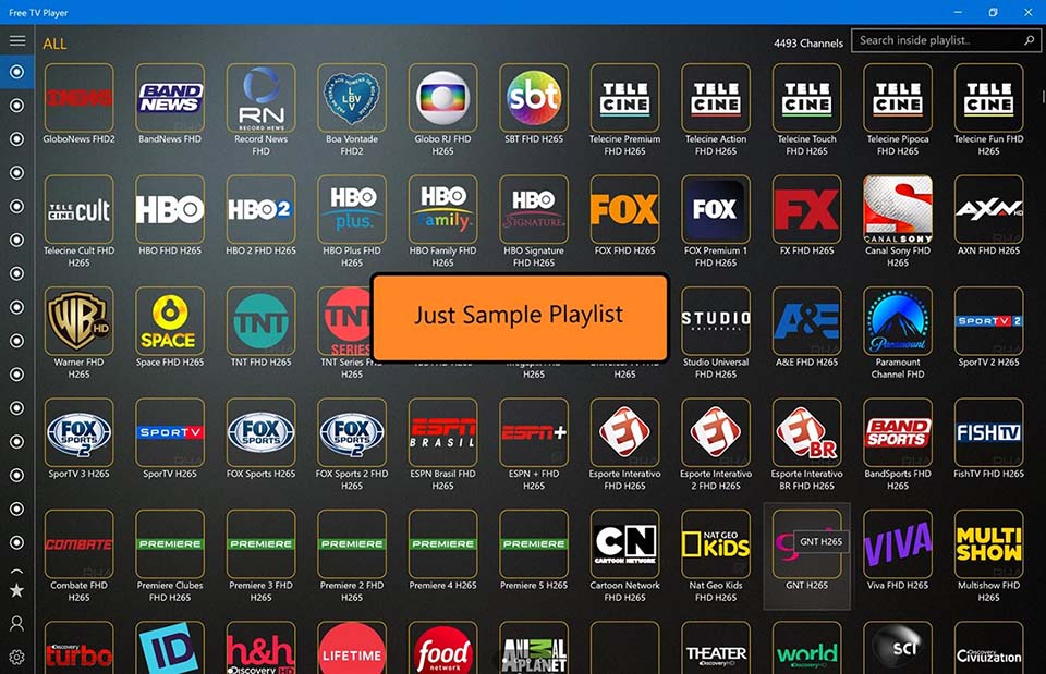 Free TV Player For Windows 10