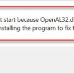 How To Fix OpenAL32.dll Missing Error