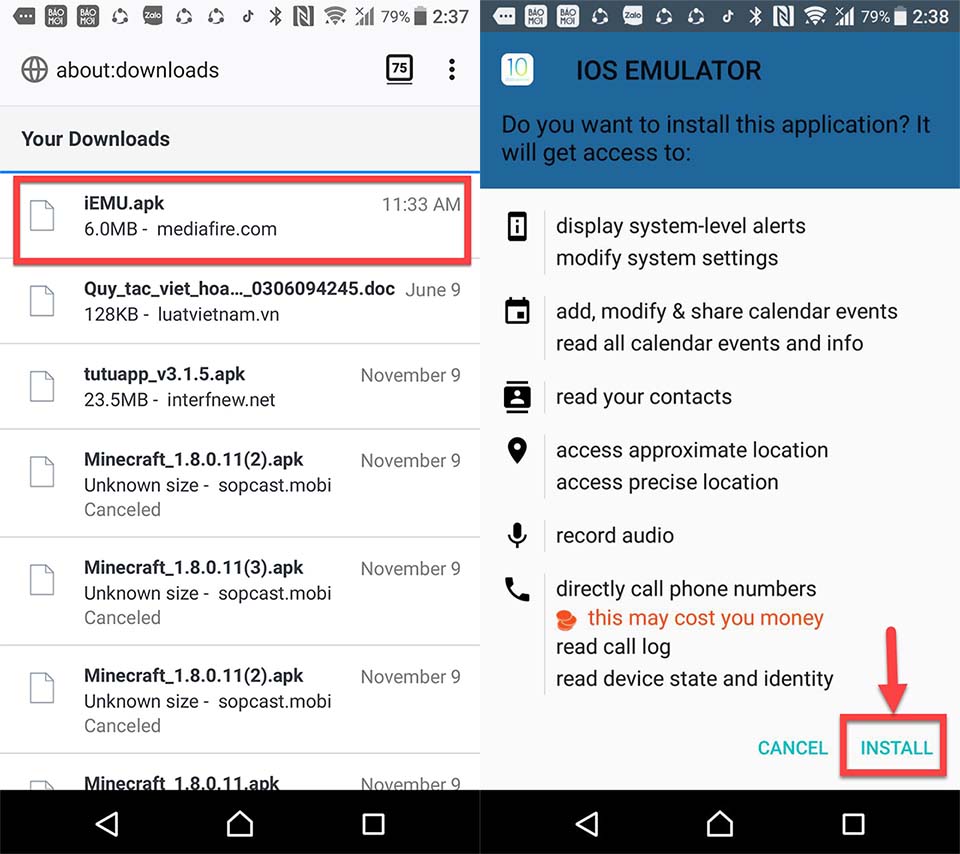 How To Install iEMU iOS Emulator APK on Android Device
