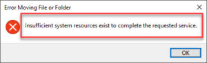 insuffient system resources paragon extfs insuffient system resources paragon extfs