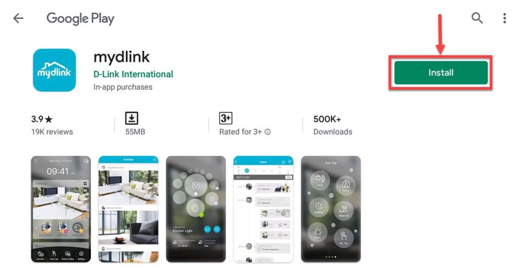 Download and Install mydlink app For Windows 10/8/7 and Mac OS