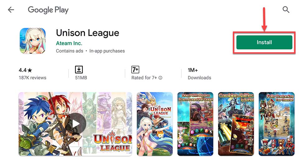 Download and Install Unison League For PC (Windows 10/8/7 and Mac OS)