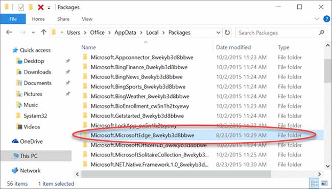 How To Reinstall Microsoft Edge In Windows 10 Step 02