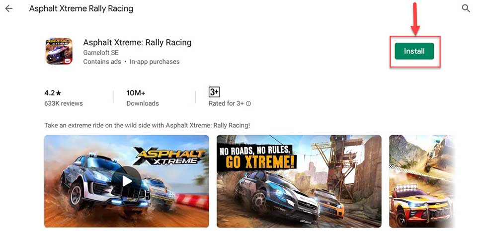 Download and Install Asphalt Xtreme For PC (Windows 10/8/7 and Mac)