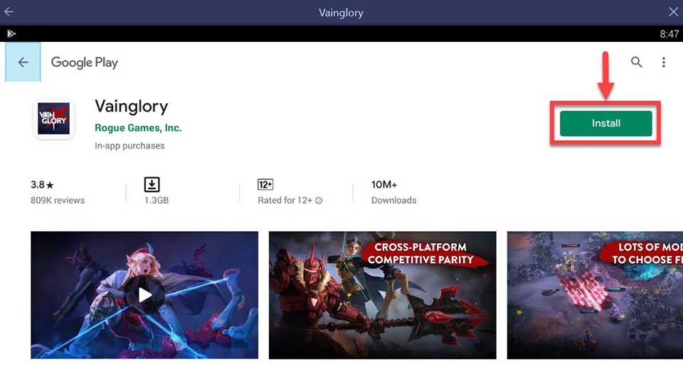Download and Install Vainglory For PC (Windows 10/8/7/Mac)